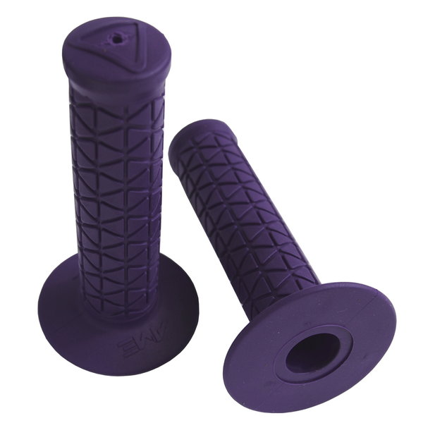 A'ME AME old school BMX bicycle grips - TRI - DARK PURPLE