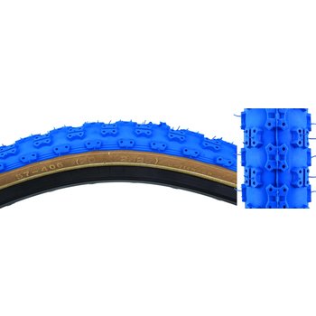Cheng Shin C714 Comp 3 tread BMX skinwall tire - 20" X 2.125" - BLUE