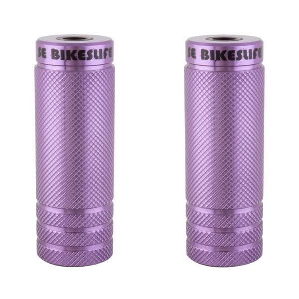 SE Racing SE Racing Wheelie Pegs BMX bicycle 3/8" or 14mm (PAIR) - PURPLE