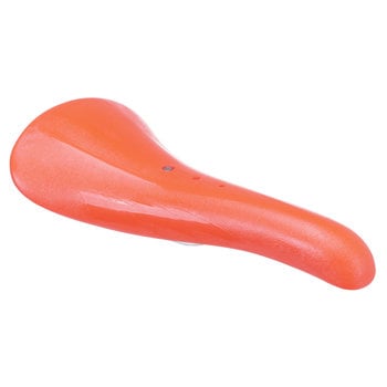 Velo Velo VL-117 old school BMX LIGHTNING BOLT bicycle seat A'ME ORANGE - NEW!