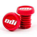 ODI ODI BMX Bicycle Handlebar "THUG PLUG" Bar Ends Plugs (PAIR) - RED