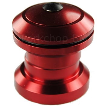 Aluminum alloy BMX headset 1 1/8" threadless - RED ANODIZED