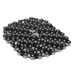 Yaban S410 BMX chain 1/2" X 1/8" 112L NICKEL inner / BLACK outer