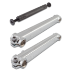 SE Racing ***BLEMISH***SE Racing V-ridge 175mm 19mm spindle chromoly BMX bicycle crank set (arms, spindle, bolts) - CHROME***BLEMISH***