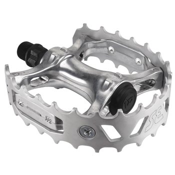 SE Racing ***BLEMISH***SE Racing VP-747 3rd gen bear trap XC-II BMX alloy pedals - 9/16" - SILVER***BLEMISH***