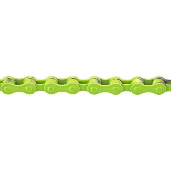 KMC KMC BMX Bicycle Chain S1 (formerly) Z410 1/2" x 1/8" x 112L - LIGHT LIME GREEN