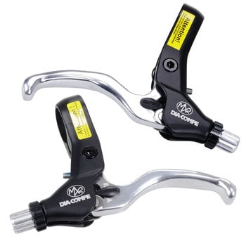 Dia-Compe Dia-Compe MX2 bicycle BMX LH and RH brake lever SET - BLACK/SILVER