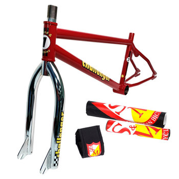 S&M S&M Bikes 20" Challenger frame kit RED