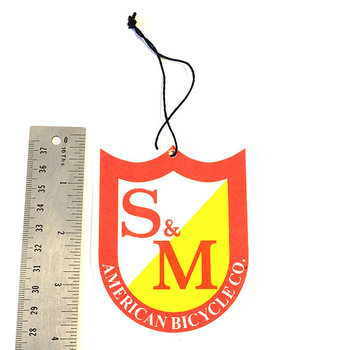 S&M S&M Bikes Shield Logo Sport Scented Air Freshener