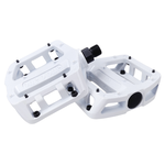 S&M S&M Bikes 101 aluminum pedals - 9/16" spindle (for 3 piece cranks) WHITE