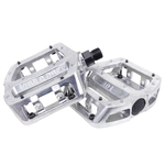 S&M S&M Bikes 101 aluminum pedals - 9/16" spindle (for 3 piece cranks) SILVER