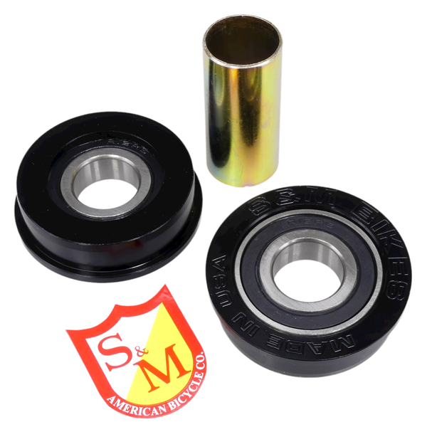 S&M S&M Bikes American Bottom Bracket Kit for 19mm spindle BLACK