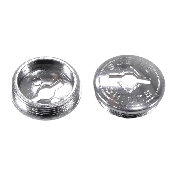 Sugino NOS Sugino Crank Dust Cap Cover Plastic (PAIR) CHROME