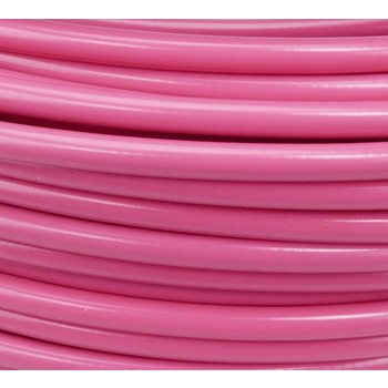 Porkchop BMX Lined Bicycle Brake Cable Housing 5mm - BUBBLEGUM PINK (PER FOOT)