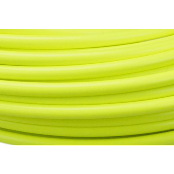 Porkchop BMX Lined Bicycle Brake Cable Housing 5mm - NEON YELLOW (PER FOOT)
