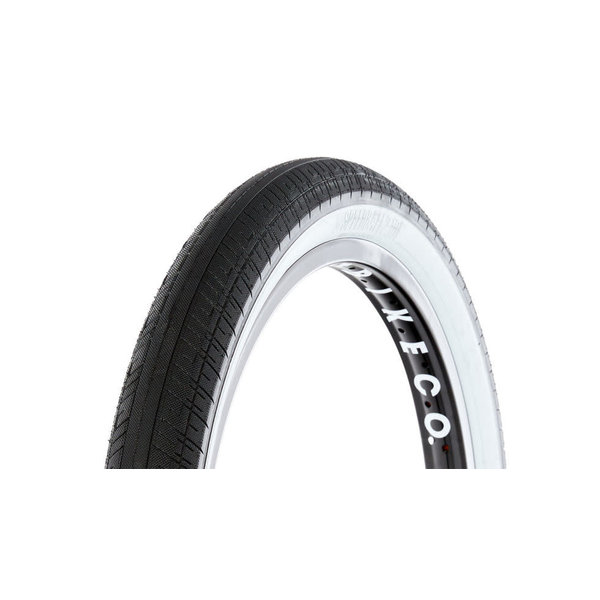S&M S&M 20" X 2.10" Speedball tire  BLACK w/ WHITE WALLS