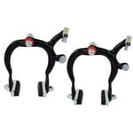 890 old school BMX bicycle brake caliper - BLACK ANODIZED