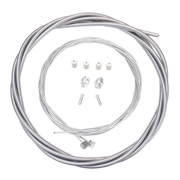 Basic Bicycle Brake Cable Kit For BMX/MTB - Bright Purple, By Porkchop BMX