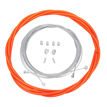 Porkchop BMX Bicycle Brake Cable Kit for Drop Bar Road - ORANGE