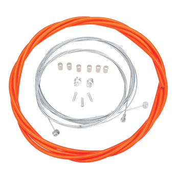 Porkchop BMX ACS Rotor Freestyle Bicycle Brake Cable Kit for BMX/MTB - ORANGE