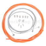 Porkchop BMX ACS Rotor Freestyle Bicycle Brake Cable Kit for BMX/MTB - LIGHT(er) ORANGE