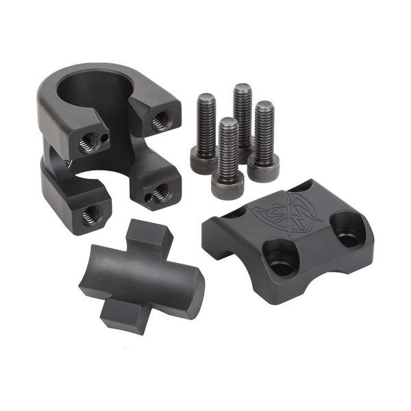 S&M S&M Bikes 1 1/8" threadless Redneck FLT BMX stem BLACK