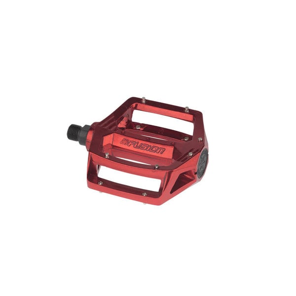 Haro Haro Fusion BMX Platform Pedal 9/16" (for 3 piece cranks) RED