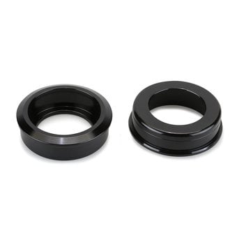 American bottom bracket sealed bearing mid conversion cups - BLACK