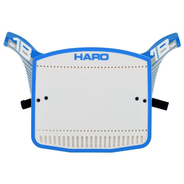Haro Haro Series 1B old school BMX bicycle Number Plate BLUE/GRAY