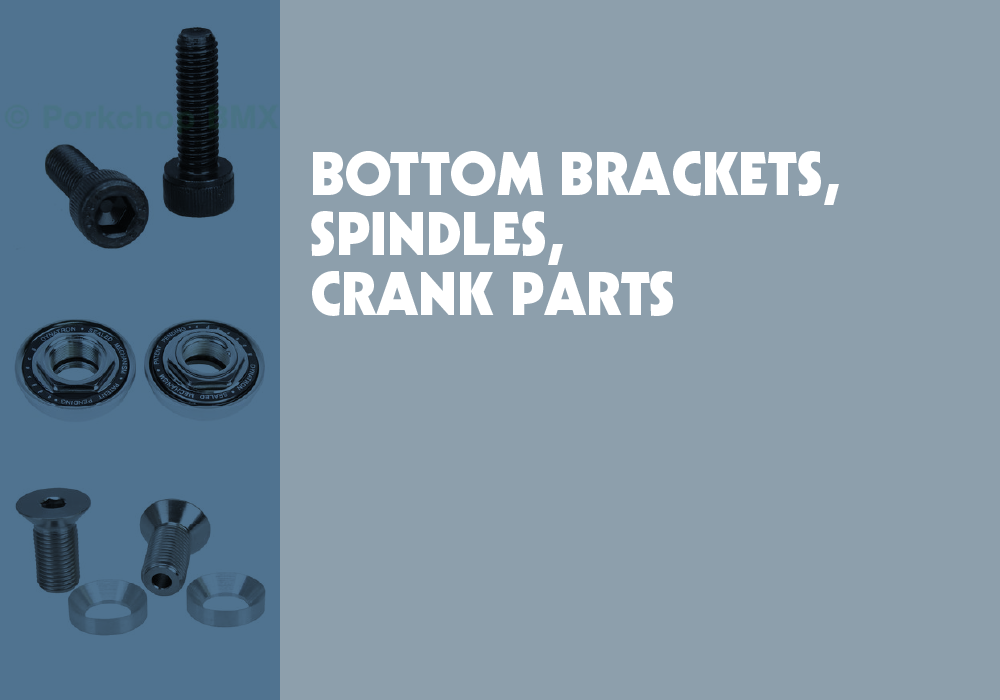 Bottom Brackets, Spindles, Crank Parts