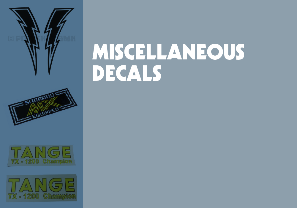 Miscellaneous Decals