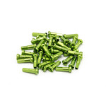 Porkchop BMX 7075 Alloy 16mm Bicycle Spoke Nipples 14G (2.0mm) 75 ct  LIME GREEN