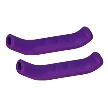 Miles Wide Sticky Fingers Bicycle Brake Lever Covers (PAIR) PURPLE