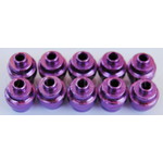 Dia-Compe Dia-Compe aluminum alloy bicycle brake lever end buttons (PACK OF 10) PURPLE