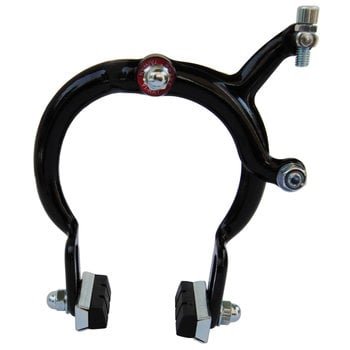 Porkchop BMX 1080 extra long reach BMX cruiser bicycle brake caliper - BLACK REAR