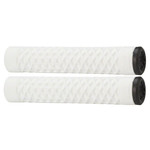 Cult Cult Vans open end BMX flangeless bicycle grips with bar ends 150mm WHITE