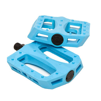 S&M S&M Hoder BTM pedals, 9/16" spindle (for 3 piece cranks) - CYAN BLUE