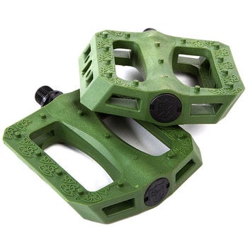 S&M S&M Hoder BTM pedals, 9/16" spindle (for 3 piece cranks) - DARK GREEN