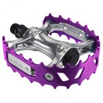 SE Racing SE Racing VP-747 3rd gen bear trap XC-II BMX alloy pedals - 9/16" - PURPLE