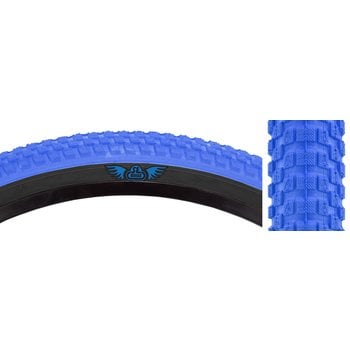 SE Racing SE Racing Cub 20" X 2.0" BMX bicycle skinwall tire BLUE/BLACK SIDEWALL