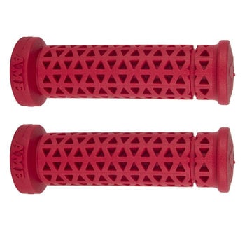 A'ME A'ME Zone bicycle BMX MTB flangeless grips (FIRM) - RED