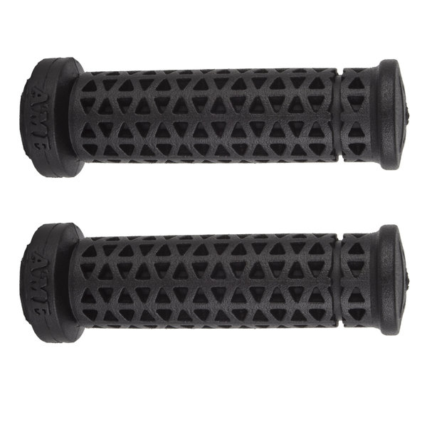 A'ME A'ME Zone bicycle BMX MTB flangeless grips (FIRM) - BLACK