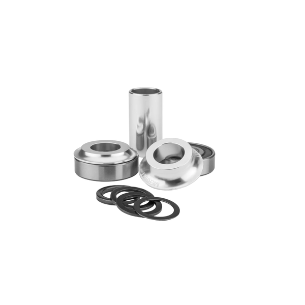 Merritt MID sealed bearing Bottom Bracket for 22mm crank spindle SILVER