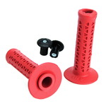 A'ME AME BMX single ply Unitron 702 bicycle grips - RED