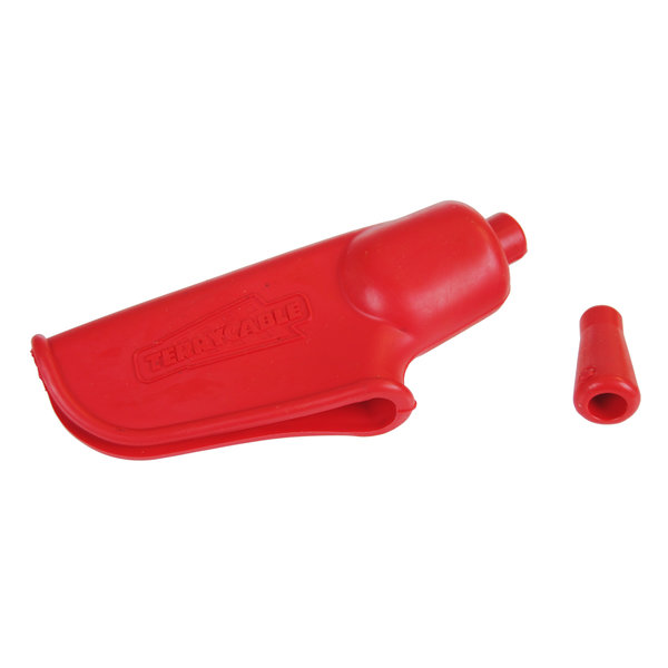 Terry Cable Terry Cable old school BMX bicycle brake cable lever/caliper rubber boot kit - RED (MADE IN USA)