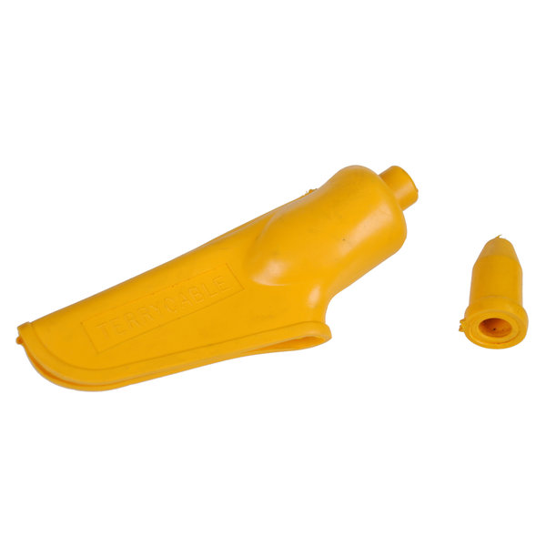 Terry Cable Terry Cable old school BMX bicycle brake cable lever/caliper rubber boot kit - YELLOW (MADE IN USA)