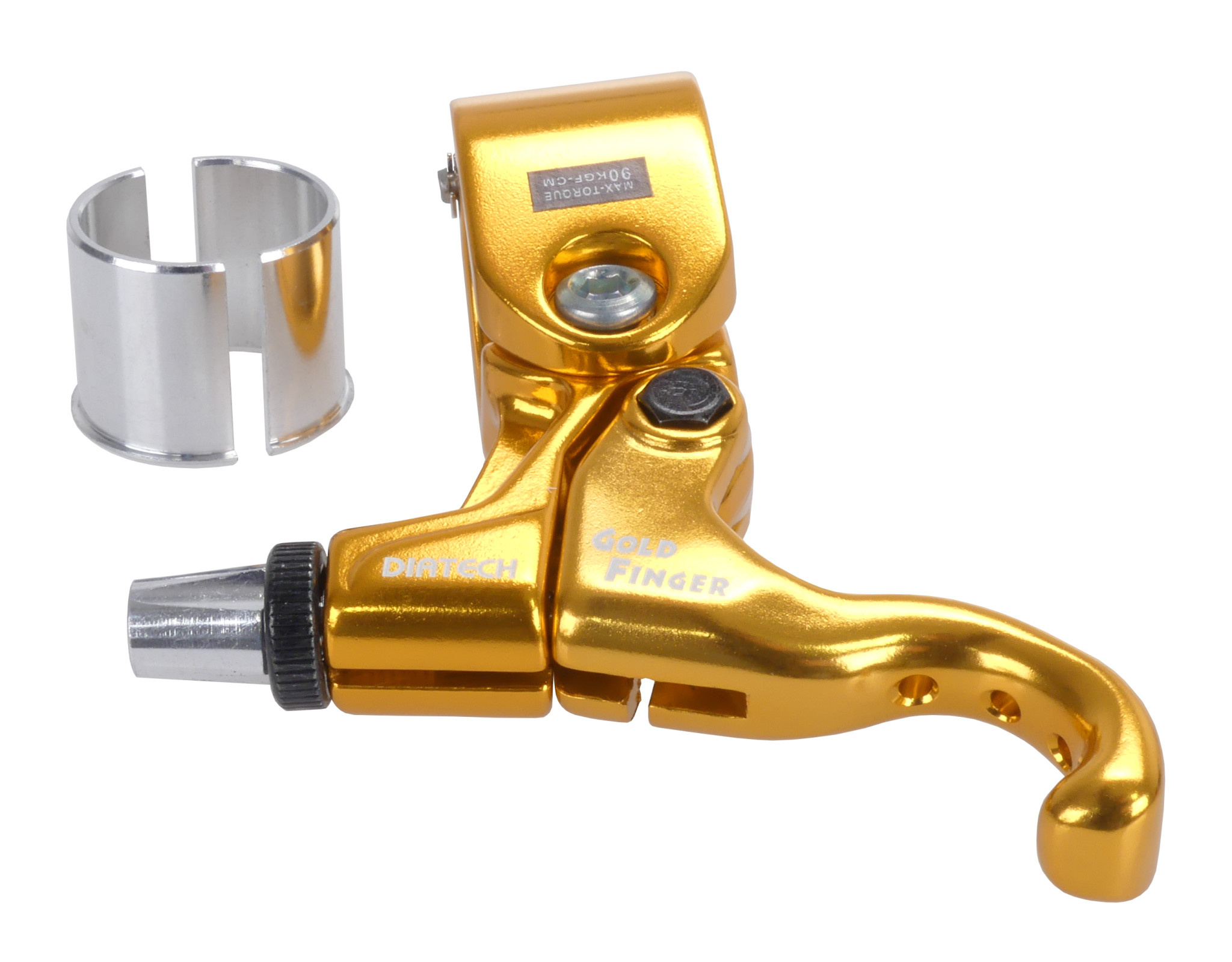 Diatech (Dia-Compe) LH Tech 99 GOLDFINGER bicycle brake lever LEFT HAND for 1"