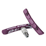 Kool Stop KOOL STOP BMX bicycle THREADED V-brake brake pads PURPLE