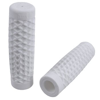 Cult Cult Vans closed end beach cruiser bicycle grips 124mm WHITE
