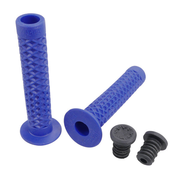 Cult Cult Vans open end BMX bicycle grips with bar ends 150mm BLUE